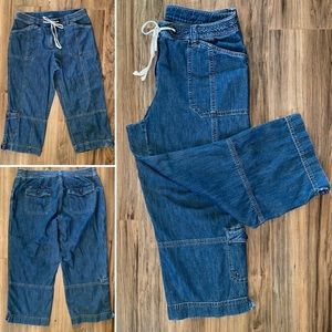 Jones New York Signature Woman Cropped Jeans 14W